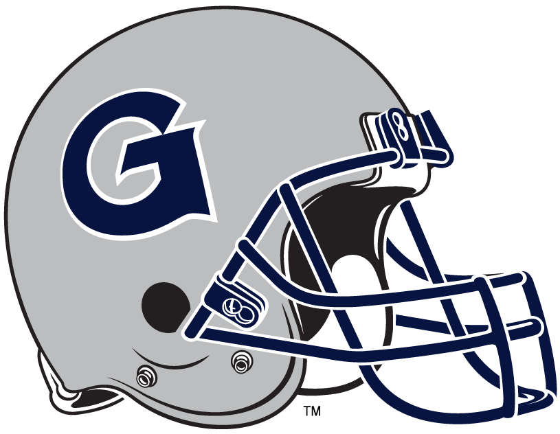 Georgetown Hoyas 1996-Pres Helmet Logo diy iron on heat transfer